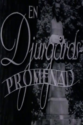 Póster de En Djurgårdspromenad