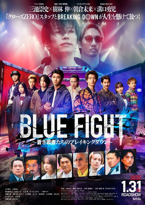 Póster de BLUE FIGHT 蒼き若者たちのブレイキングダウン