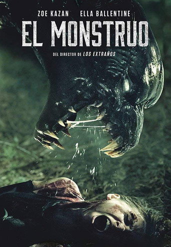 Póster de Un monstruo en el camino