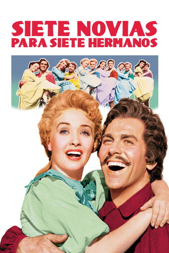 Póster de Siete novias para siete hermanos