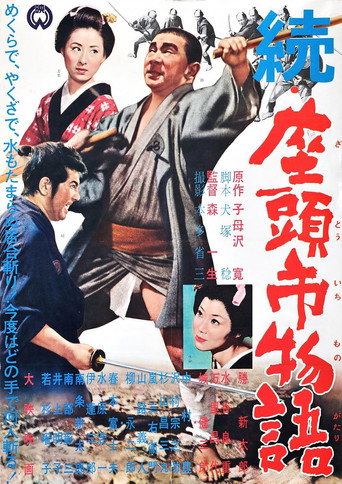 Póster de The Tale of Zatoichi Continues