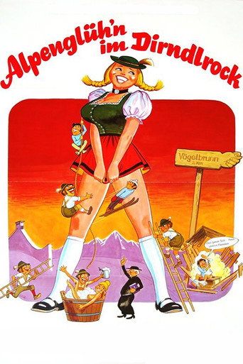 Póster de Alpenglühn im Dirndlrock