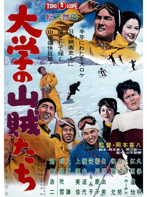 Póster de 大学の山賊たち