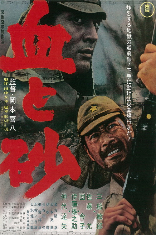 Póster de 血と砂