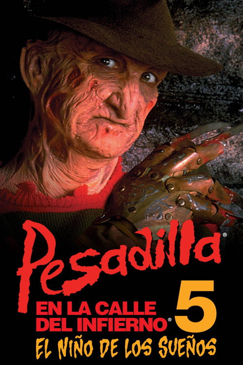 Póster de Pesadilla en la calle del infierno 5: Ha nacido el hijo de Freddy