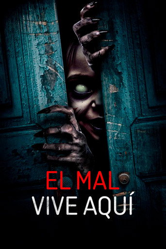 Póster de El mal vive aquí