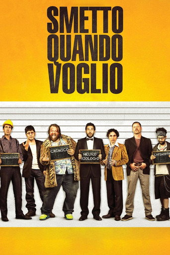Póster de Smetto quando voglio