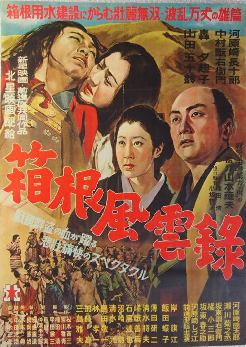 Póster de 箱根風雲録