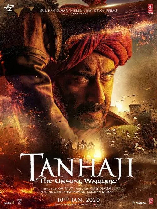 Póster de तानाजी: द अनसंग वॉरियर