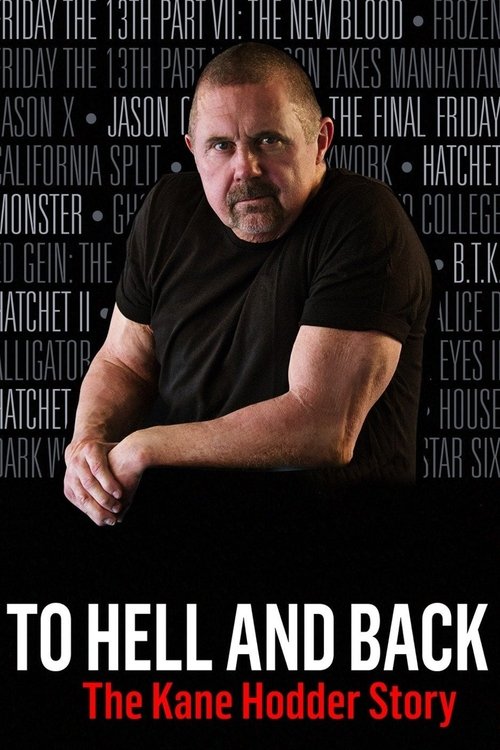 Póster de To Hell and Back: The Kane Hodder Story