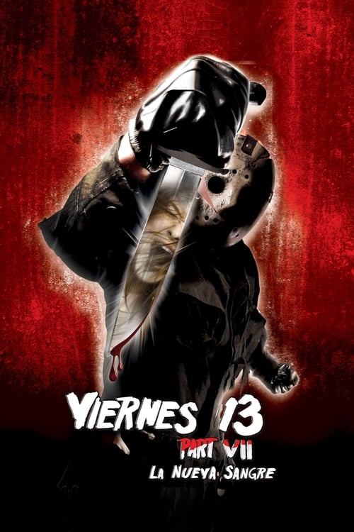 Póster de Viernes 13, Parte VII: Sangre nueva