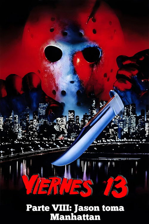 Póster de Viernes 13 - Parte 8: Jason Toma Manhattan