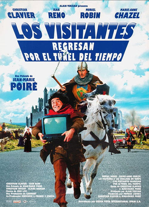 Póster de Los visitantes regresan por el túnel del tiempo