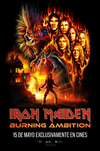 Póster de Iron Maiden: Burning Ambition