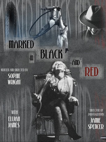Póster de Harley and Joker: Marked in Black and Red