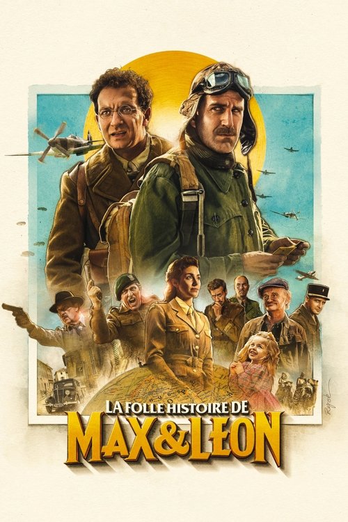 Póster de La Folle Histoire de Max et Léon