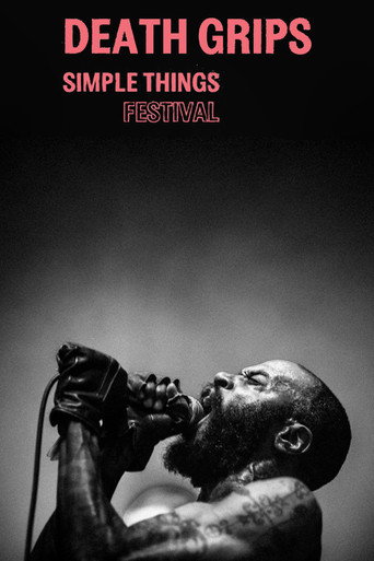 Póster de Death Grips: Live At Simple Things Festival 2016