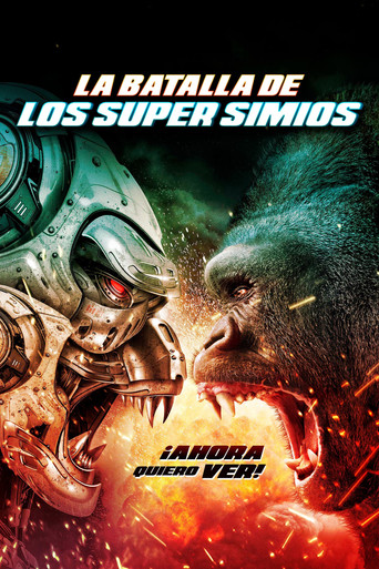 Póster de La batalla de los super simios