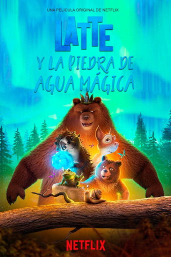 Póster de Latte y la piedra de agua mágica