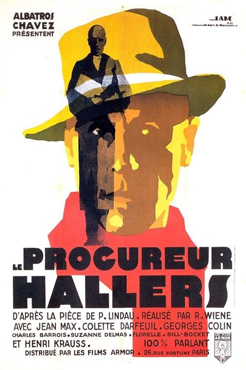 Póster de Le procureur Hallers