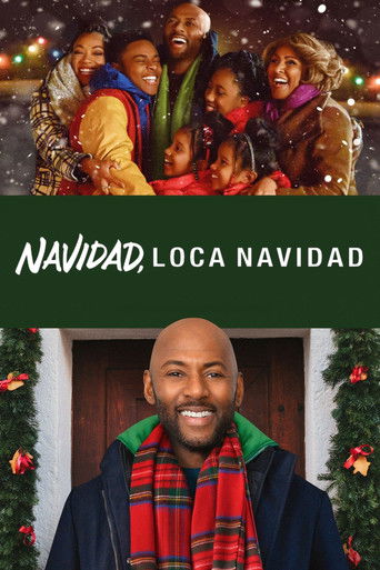 Póster de Navidad, loca Navidad