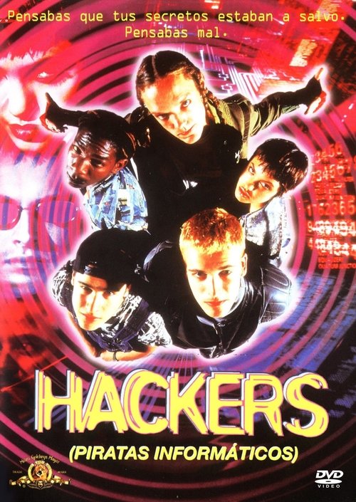 Póster de Hackers: Piratas Informáticos