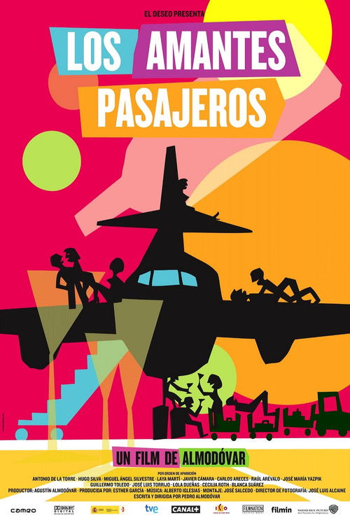 Póster de Los amantes pasajeros