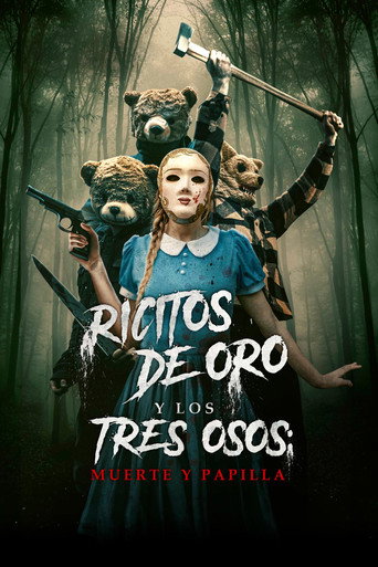 Póster de Ricitos de oro y los tres osos muerte y papilla
