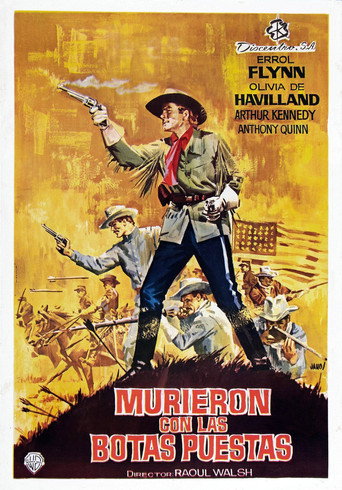 Póster de They Died with Their Boots On