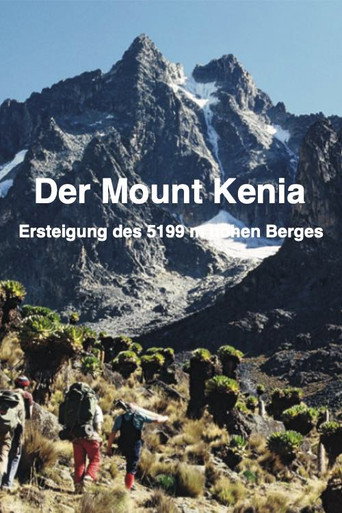 Póster de Der Mount Kenia "Ersteigung des 5199 m hohen Berges"