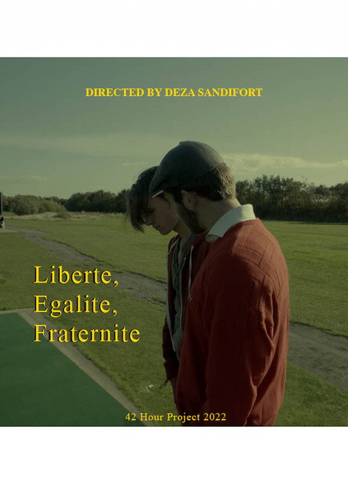 Póster de liberte, egalite, fraternite