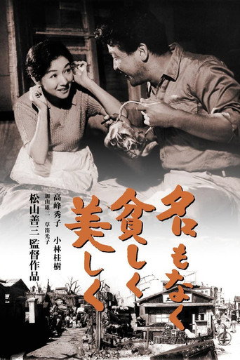 Póster de 名もなく貧しく美しく