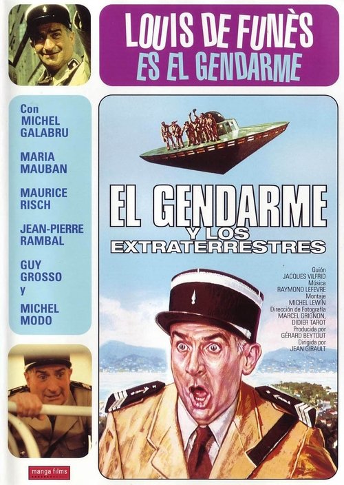 Póster de Le Gendarme et les Extra-terrestres