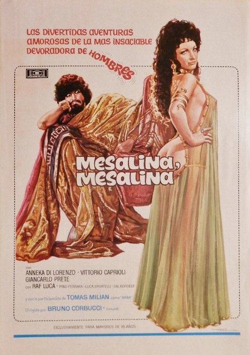 Póster de Messalina, Messalina!