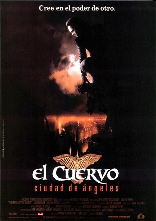 Póster de El Cuervo 2: Ciudad de ángeles