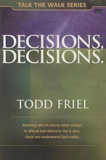 Póster de Decisions, Decisions