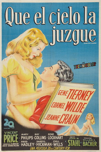 Póster de Que el cielo la juzgue