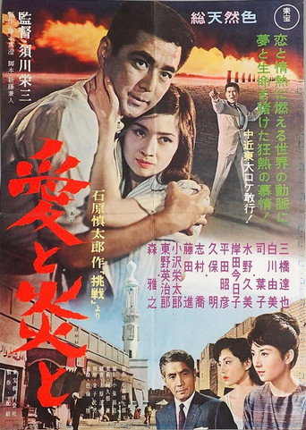 Póster de 愛と炎と