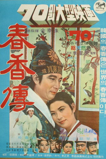 Póster de 춘향전