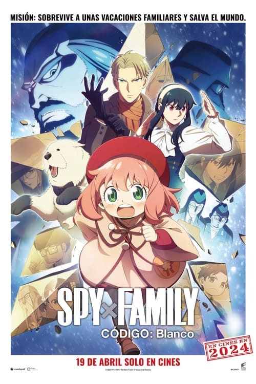 Póster de SPY x FAMILY CÓDIGO: Blanco