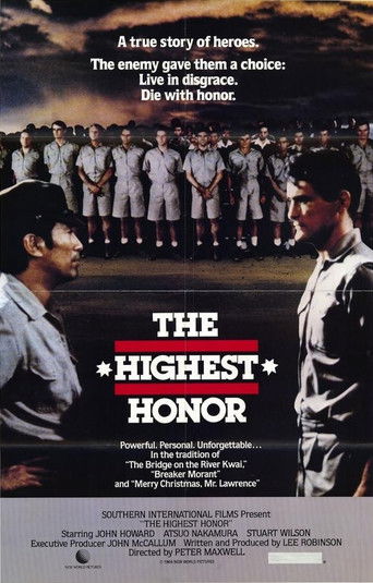 Póster de The Highest Honour