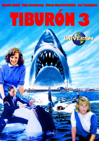 Póster de Tiburón 3-D: El Gran Tiburón