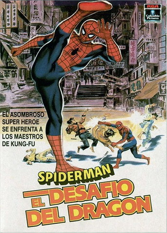 Póster de Spider-Man: El desafío del Dragón