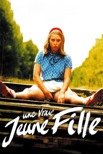 Póster de Une vraie jeune fille