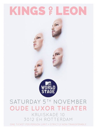 Póster de Kings of Leon Rotterdam
