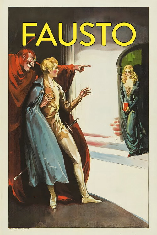Póster de Fausto – Una leyenda popular alemana