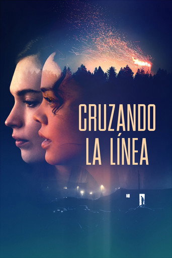 Póster de Cruzando la línea