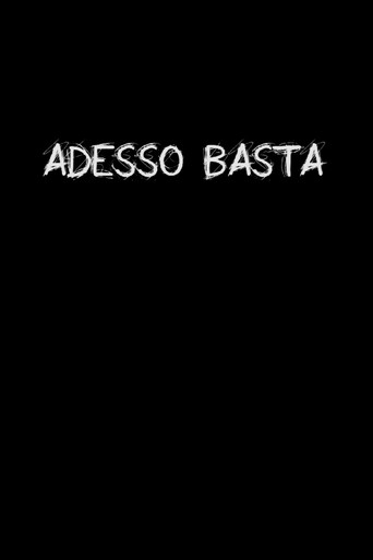 Póster de Adesso Basta