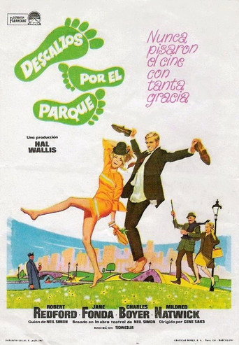 Póster de Descalzos en el parque