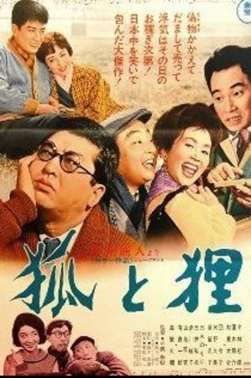 Póster de 狐と狸